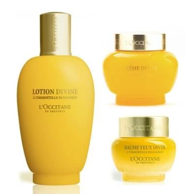 L'OCCITANE 欧舒丹蜡菊赋颜御龄系列护肤套装 50ml*2+15ml_免税价格_亿点免税