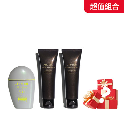 【超值组合】资生堂时光琉璃御藏臻润洁面乳-125ML ×2 赠：小礼品_免税价格_亿点免税
