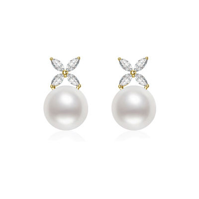 Top Grade Freshwater Pearl Earrings WE00620 | EVERLEAF