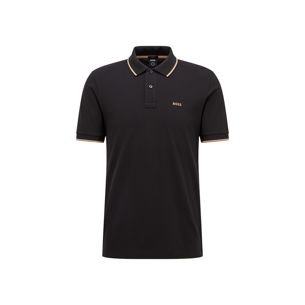 Hugo Boss 雨果博斯 BOSS BOSSMenswear系列男式POLO衫 黑色/XXL