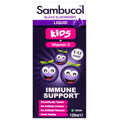 Sambucol Kids Formula (UK Version), 120 ml._免税价格_亿点免税