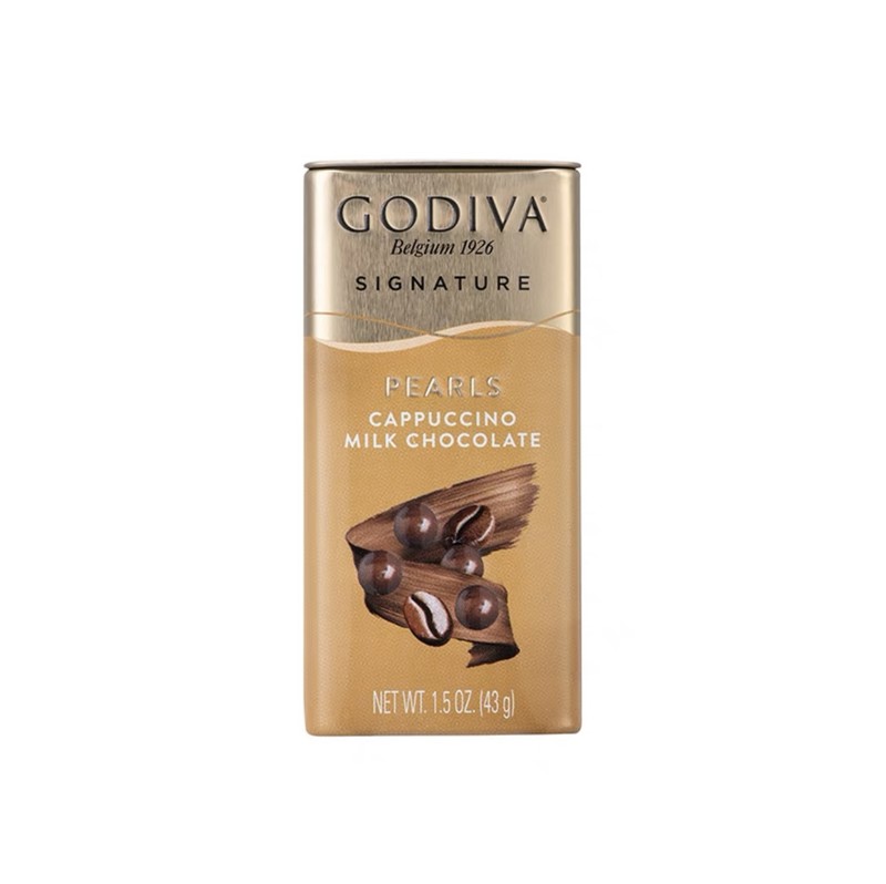 Godiva歌帝梵卡布其诺牛奶巧克力豆 43g_免税价格_亿点免税