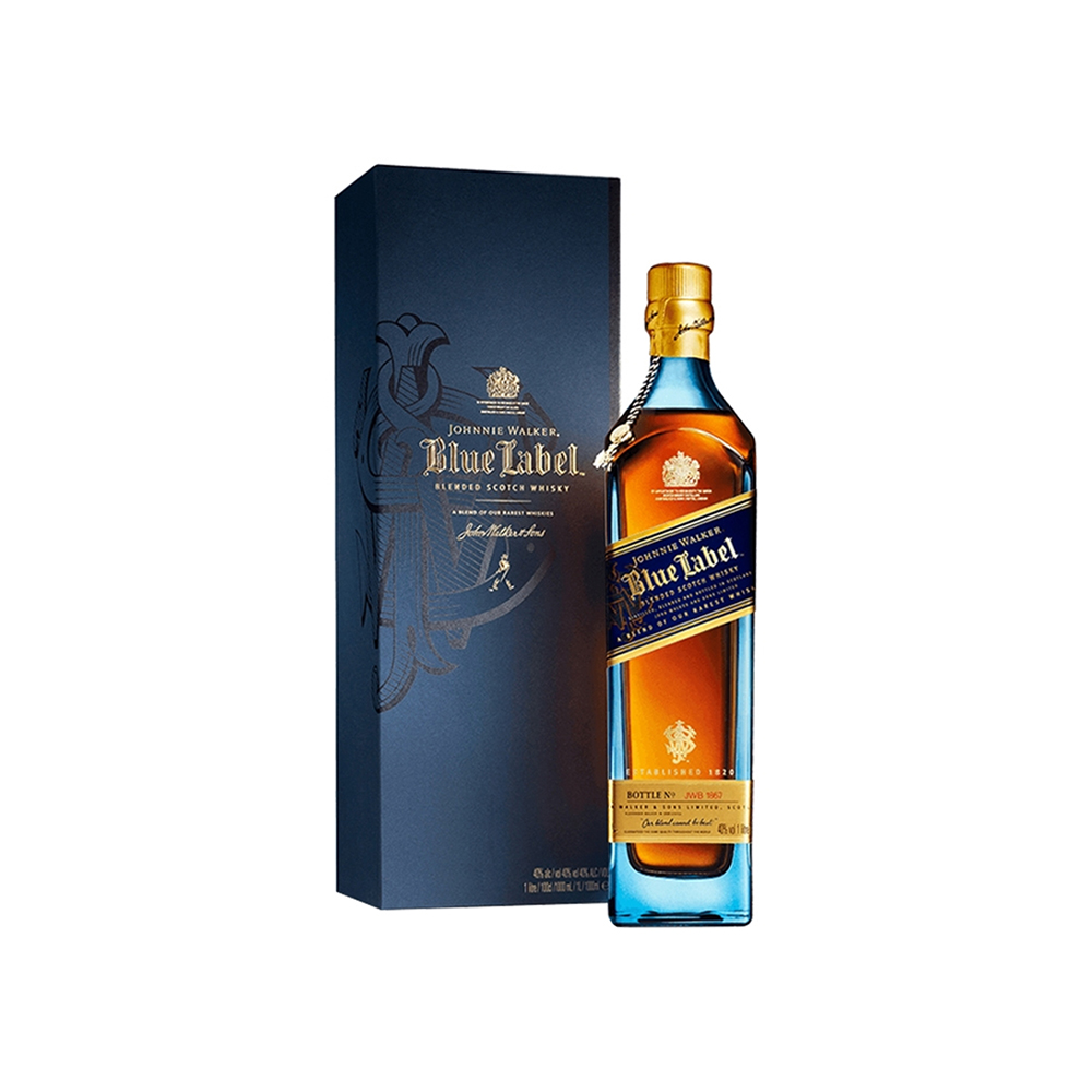 Johnnie Walker 尊尼获加 尊尼获加蓝牌苏格兰威士忌 1L_免税价格_亿点免税