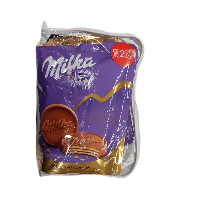 MILKA 妙卡巧克力威化饼（促销装）_免税价格_亿点免税