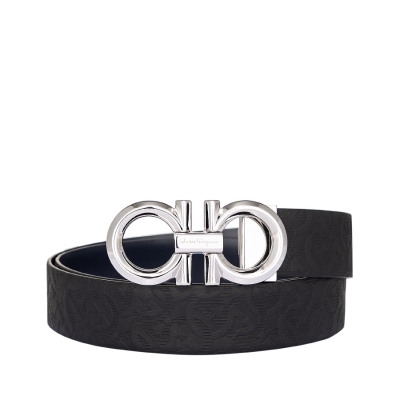Salvatore Ferragamo/菲拉格慕 双面可调式GANCINI皮带_免税价格_亿点免税