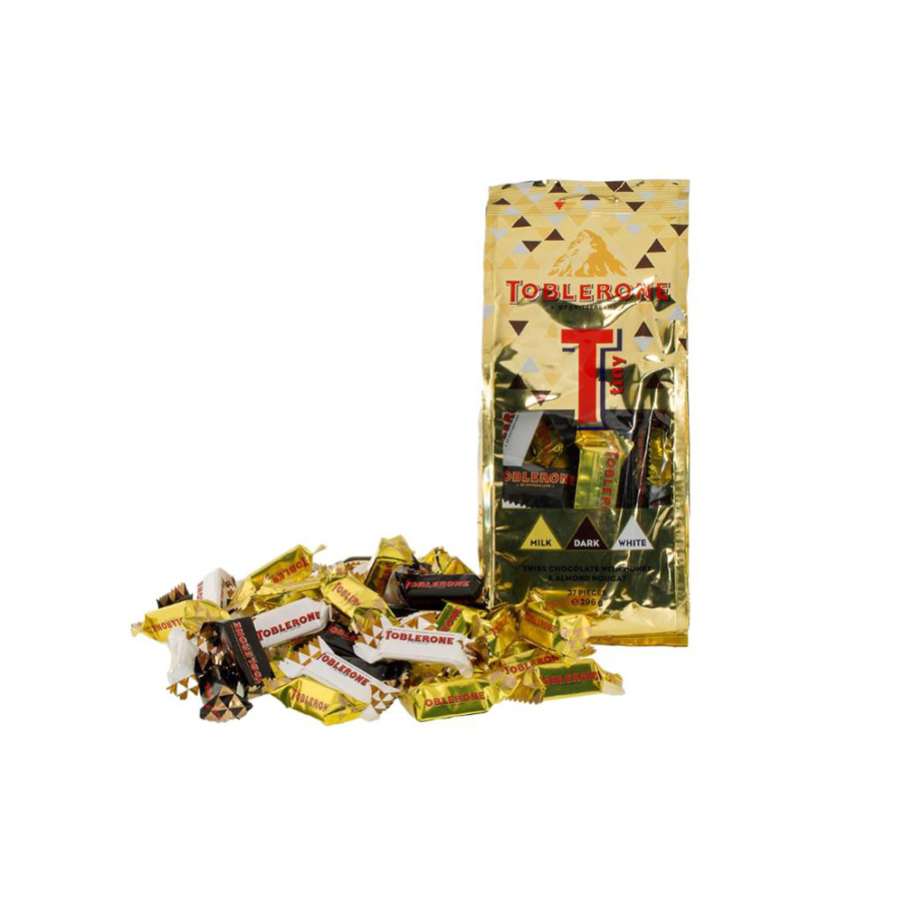 瑞士三角 迷你巧克力混合装 白巧克力/272g_免税价格_亿点免税