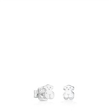 桃丝熊/TOUS 桃丝熊/TOUS Silver TOUS Puppies Earrings 0.5cm._免税价格_亿点免税