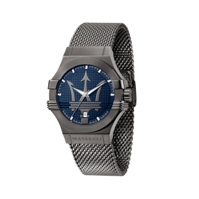 maserati玛莎拉蒂potenza 力量系列三叉戟石英男士腕表_免税价格_免税