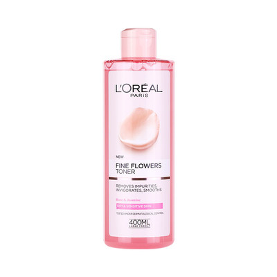 L'Oreal 欧莱雅臻致花萃柔肤水 400ml_免税价格_亿点免税