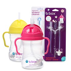 B.BOX 阶段性吸管杯套装 (ORIGINAL柠檬+UFO粉色)