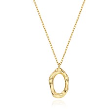 ROAJU ROAJU #gold / [silver925]rough frame necklace_免税价格_亿点免税