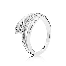 潘多拉/PANDORA Arrow silver ring with clear cubic zirconia 戒指_免税价格_亿点免税