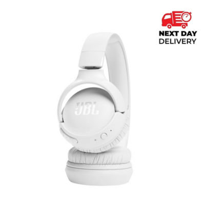 JBL Tune 520BT Wireless Bluetooth v5.3 Over-Ear Headphone with MicrophoneWhite_免税价格_亿点免税