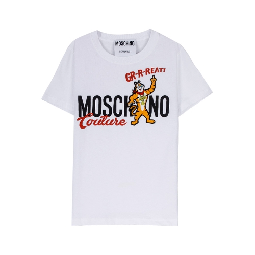 MOSCHINO/莫斯奇诺 Chinese New Year平纹针织棉T恤_免税价格_免税课代表