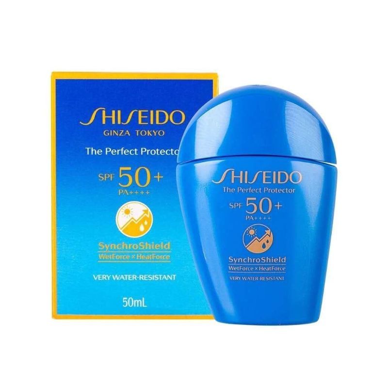 SHISEIDO资生堂新艳阳夏臻效水动力防护乳液 50ml（蓝胖子防晒）_免税价格_亿点免税