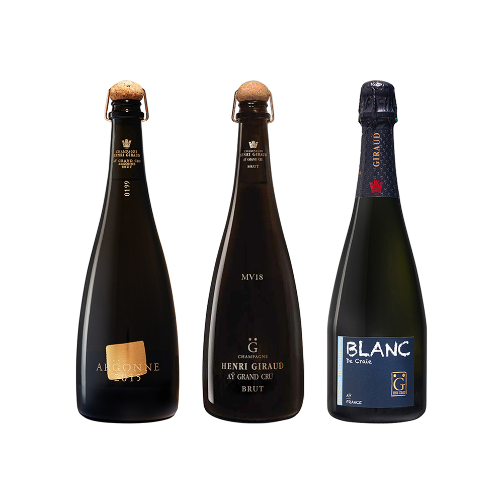 Henri Giraud 亨利吉罗 香槟珍稀品鉴套装II 750ml*3/12%