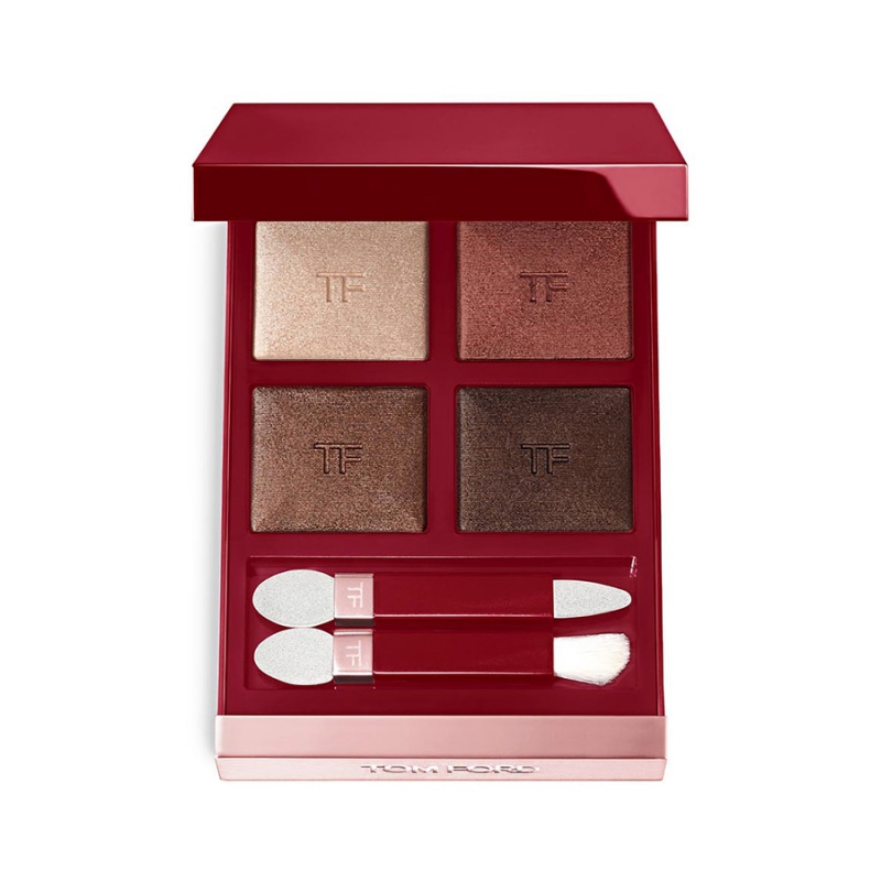 tom ford 汤姆福特幻魅四色眼影盘 03 玫瑰红霞盘 body heat 限量版