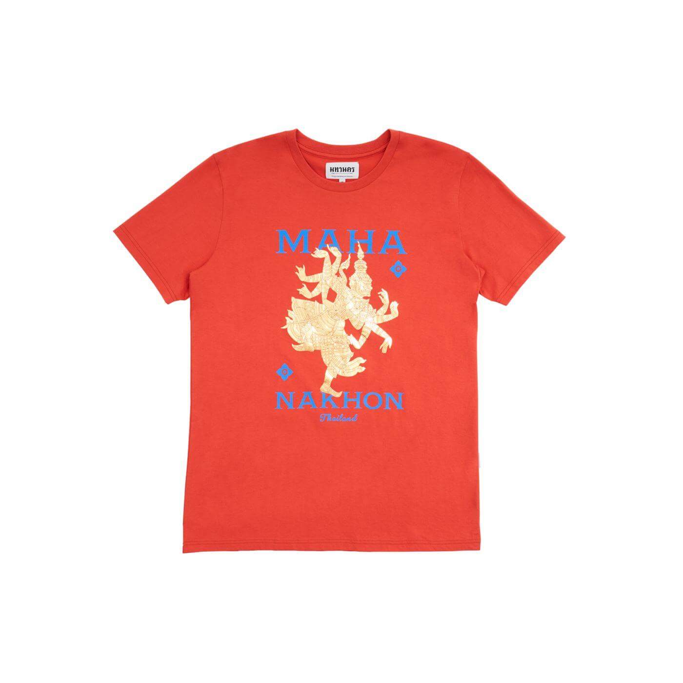 Mahanakhon  S-T-Shirt Tossakan Style Orange_免税价格_亿点免税