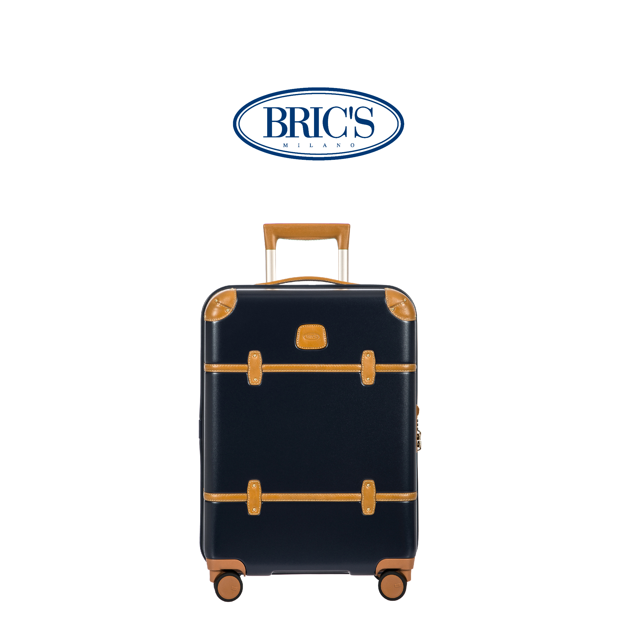 BRIC'S 【21寸 精英男士】 国际旅行登机短途行李箱BELLAGIO系列 海军蓝_免税价格_亿点免税