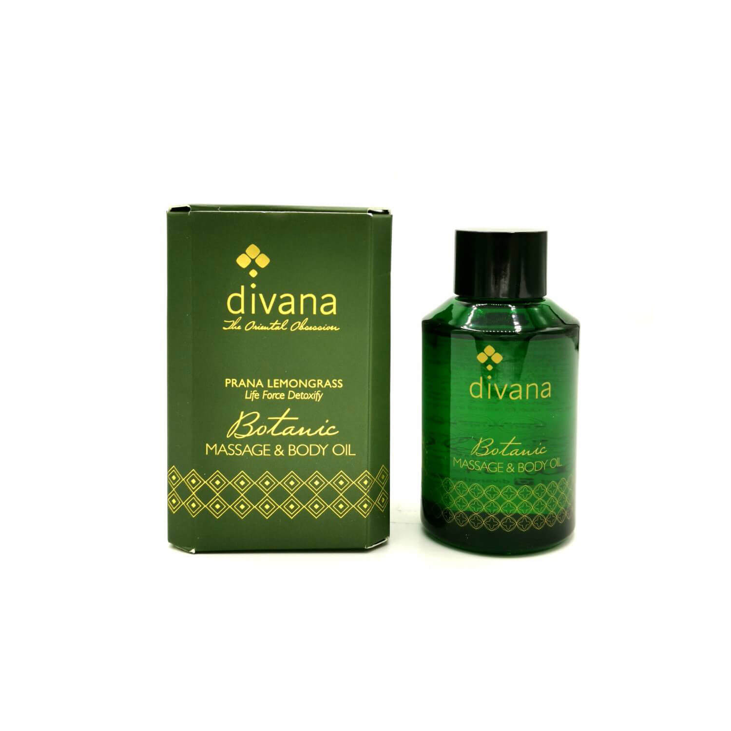 Divana Prana Lemongrass Lift Force Detoxify Botanic Massage &BodyOil 100 ml_免税价格_亿点免税