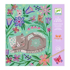 DJECO Scratch Card 珍贵的朋友