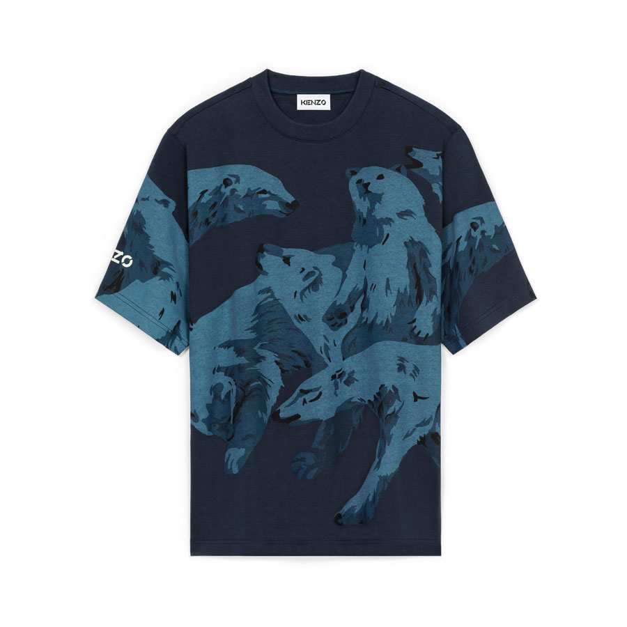 kenzo男士冬季胶囊系列polarbeart恤衫