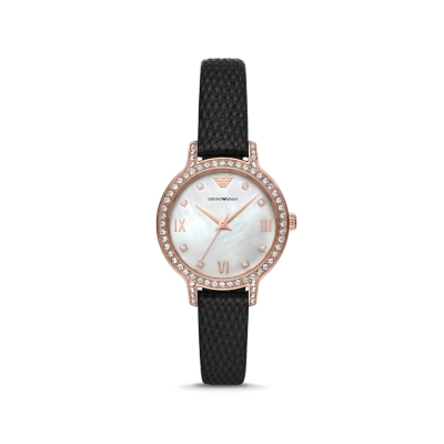 E.Armani 安普里奥阿玛尼精钢石英表_免税价格_亿点免税