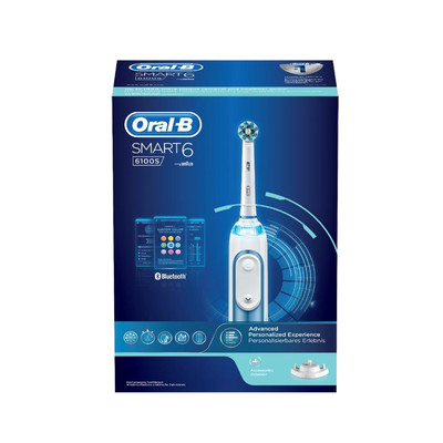 Oral B 欧乐B  6100S 智能型电动牙刷 (蓝)_免税价格_亿点免税