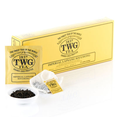 TWG Tea | 手工纯棉茶包 正山小种黑茶_免税价格_亿点免税