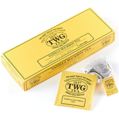 TWG Tea | 手工纯棉茶包 波本香草红茶_免税价格_亿点免税