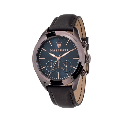 maserati玛莎拉蒂traguardo系列石英男士腕表
