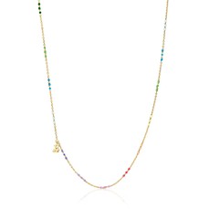 桃丝熊/TOUS Silver vermeil Bold Bear Necklace with enamel_免税价格_亿