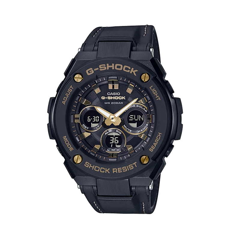 (特卖商品)casio卡西欧表g-shock系列石英gst-s300gl-1adr_免税价格