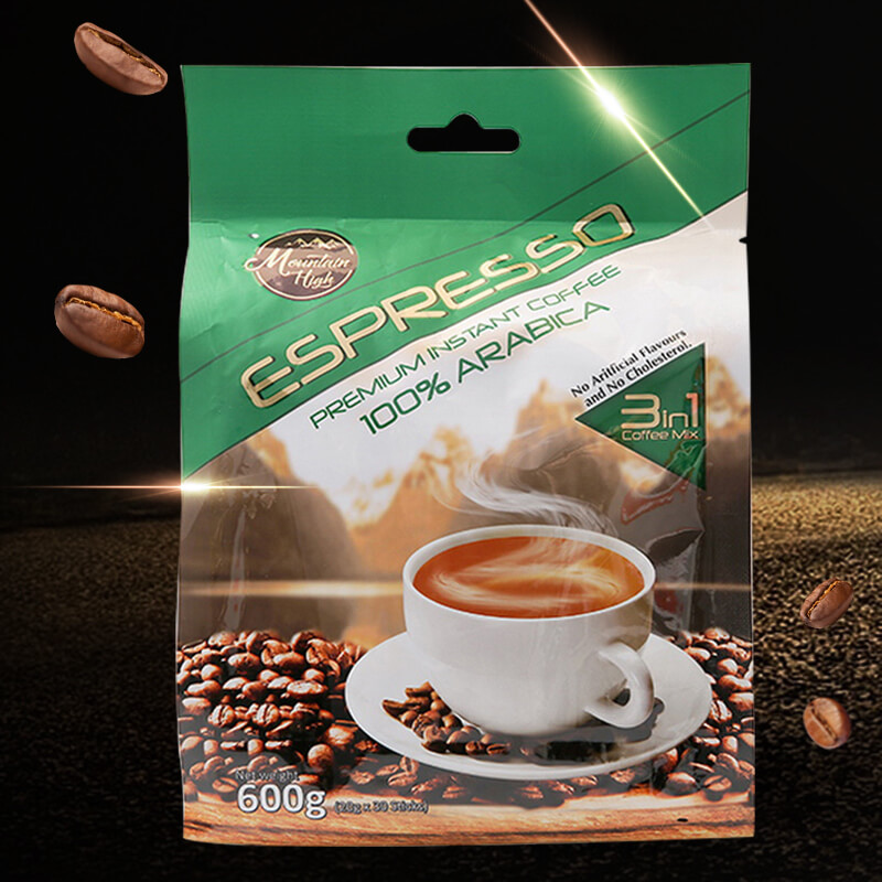 Mountain High三合一阿拉比咖啡豆速溶浓缩咖啡600g_免税价格_亿点免税
