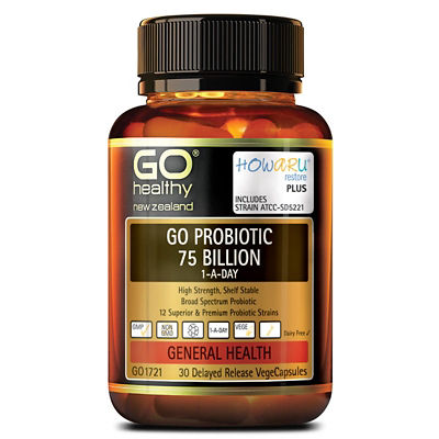 Go Healthy Go Probiotic 75B Howaru 30Vegcaps_免税价格_亿点免税