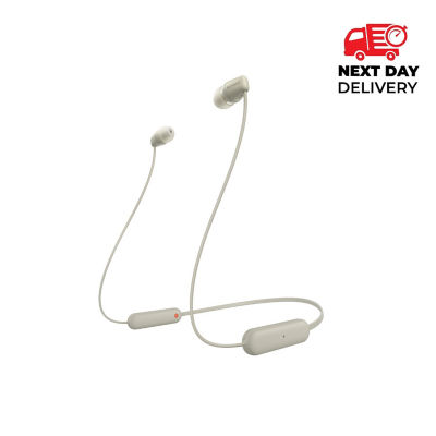 Sony WI-C100 Wireless In-Ear HeadphoneWhite_免税价格_亿点免税