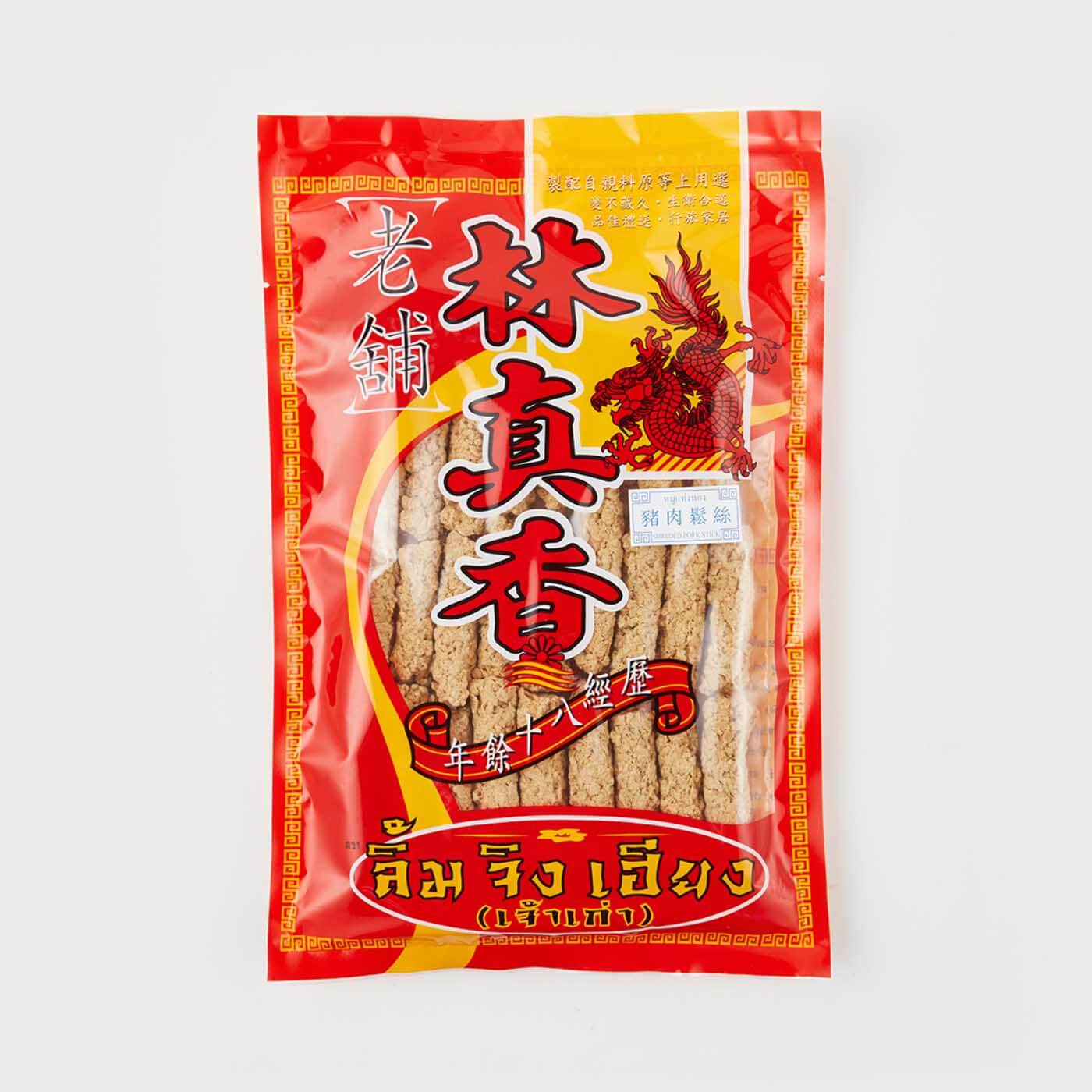 林真香[老舖] LIM JING HIENG Shredded Stick Pork 300 g_免税价格_亿点免税
