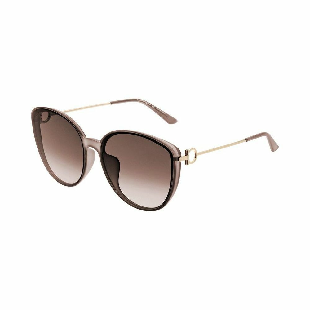 Salvatore Ferragamo Sunglasses 菲拉格慕太阳镜 SF1006SK 太阳眼镜 棕色渐变；粉裸色/金色_免税价格_亿点免税