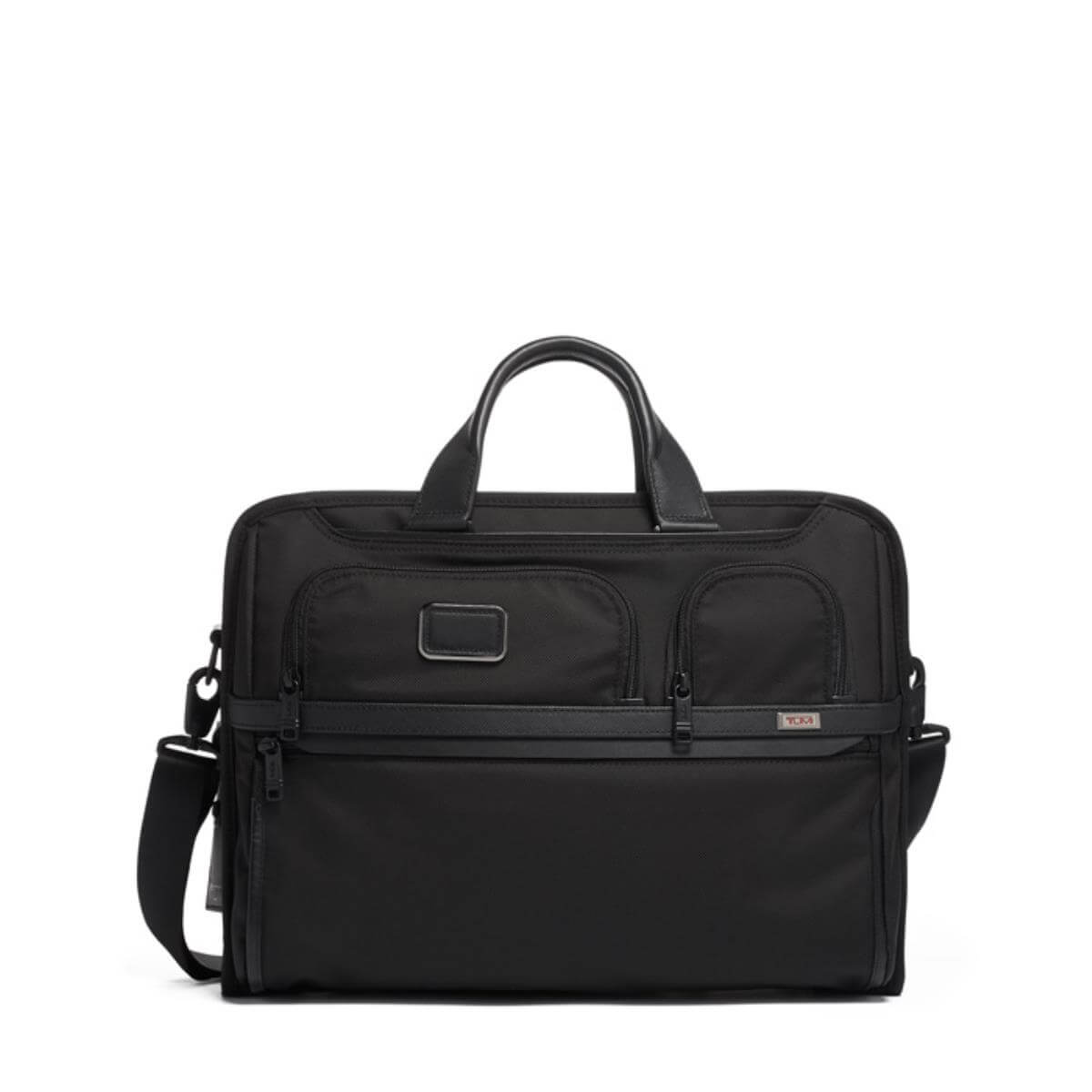 途明TUMI  Compact Large Screen Laptop Brief -  Black_免税价格_亿点免税