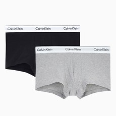 CALVIN KLEIN CALVIN KLEIN #BHY / 时尚棉弹力平角裤   2Pack / XL_免税价格_亿点免税
