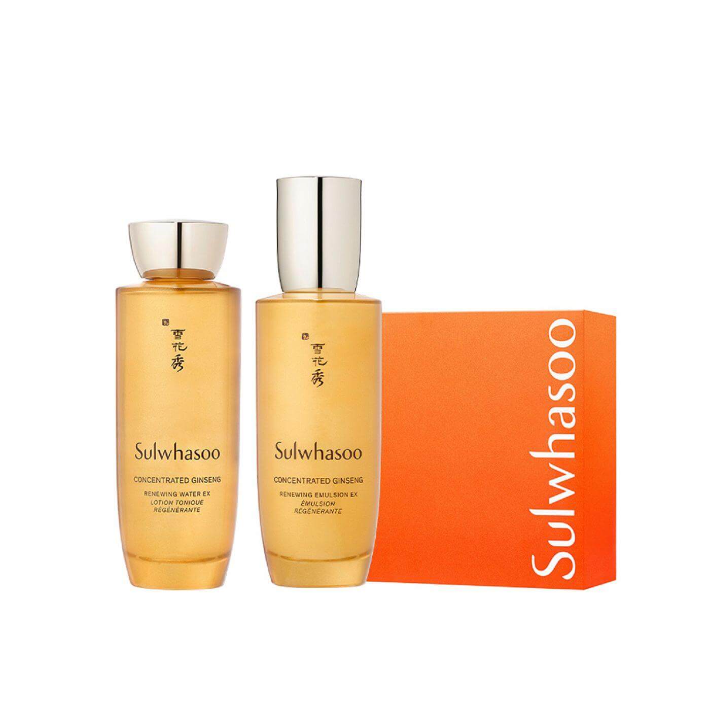 SULWHASOO CONCENTRATED GINSENG RENEWING SKINCARE SET_免税价格_亿点免税