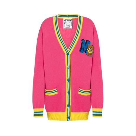 MOSCHINO 莫斯奇诺 Varsity Teddy Bear开衫 38_免税价格_亿点免税