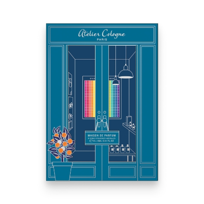 欧珑香水 桂香月夜套装4ml*8