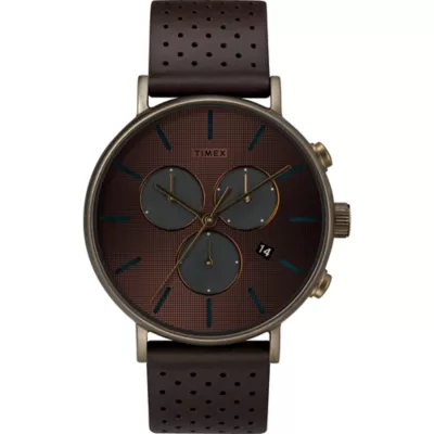 Timex - Weekender Fairfield SuperNova 41mm - Brown (TW2R80100)