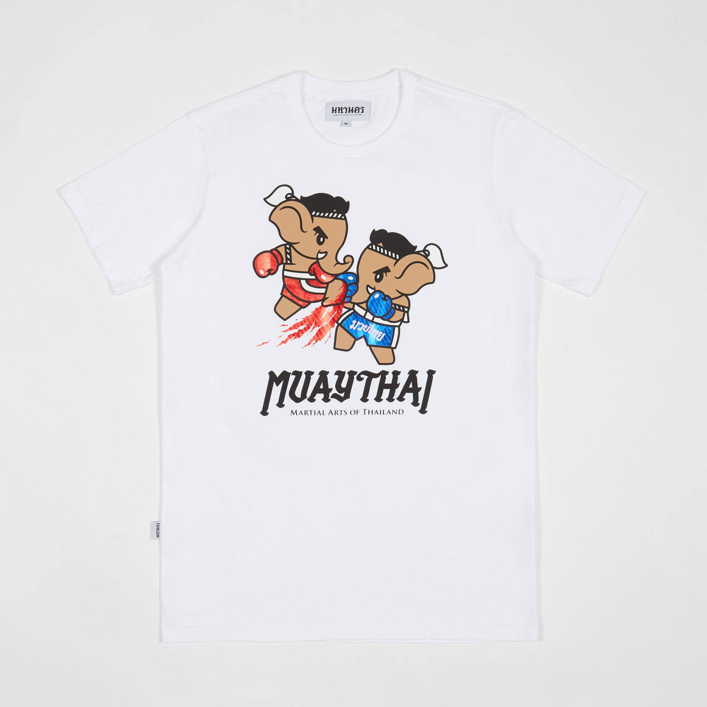 MAHANAKHON Chang Muaythai White - XL