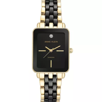 Anne Klein 安娜克莱恩 水晶表盘手镯手表 32mm
