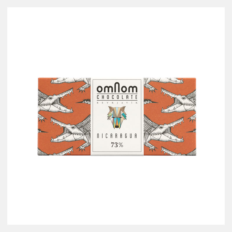 OMNOM欧浓  73% 黑巧克力 盒:60g
