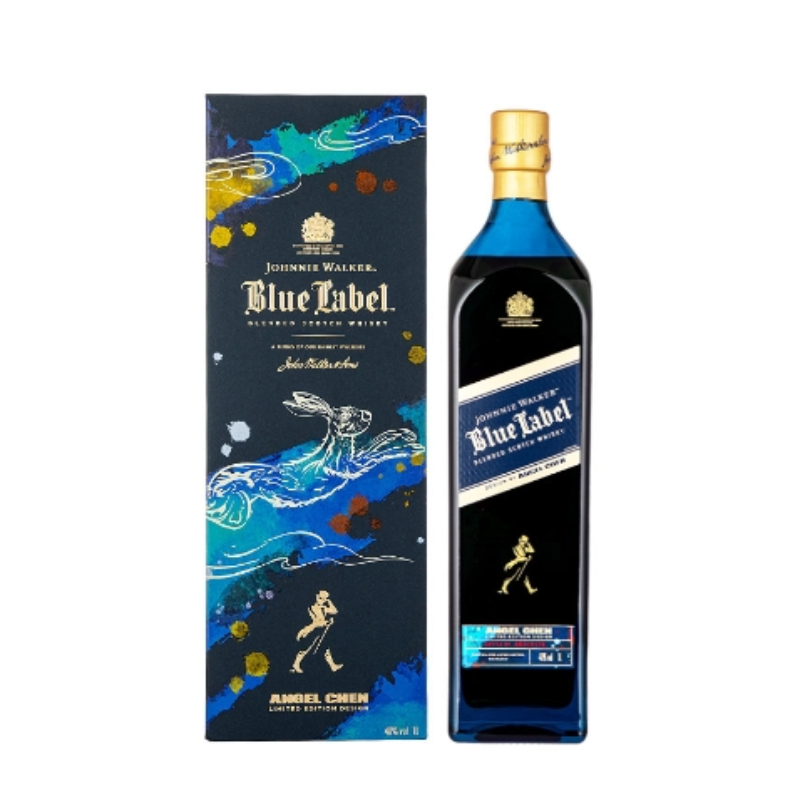 Johnnie Walker 尊尼获加 蓝牌苏格兰威士忌酒兔年限量版 1000ml/40%