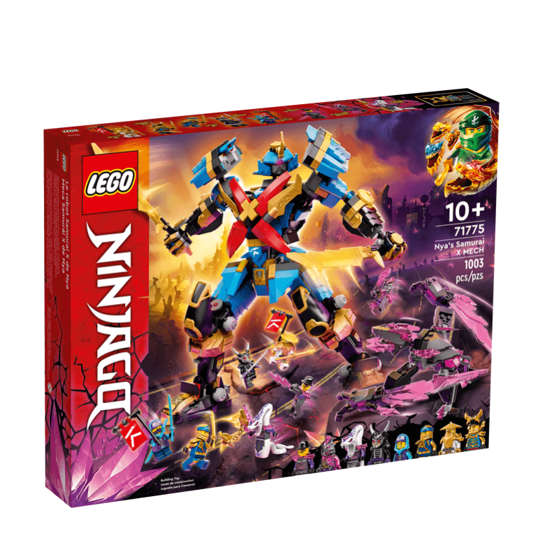 LEGO乐高妮雅的神秘武士 X 机甲拼插玩具71775（新旧包装随机发货） PCS
