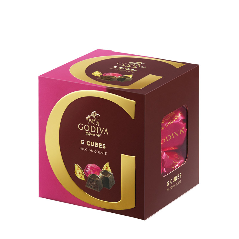 (特卖商品)GODIVA 歌帝梵立方松露形牛奶巧克力175g